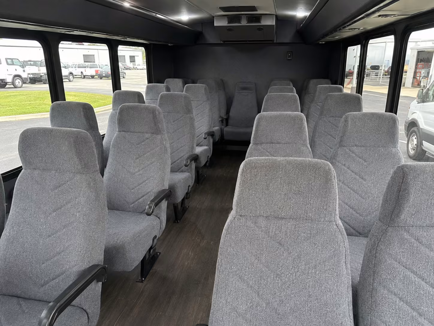 20 passenger minibus interior