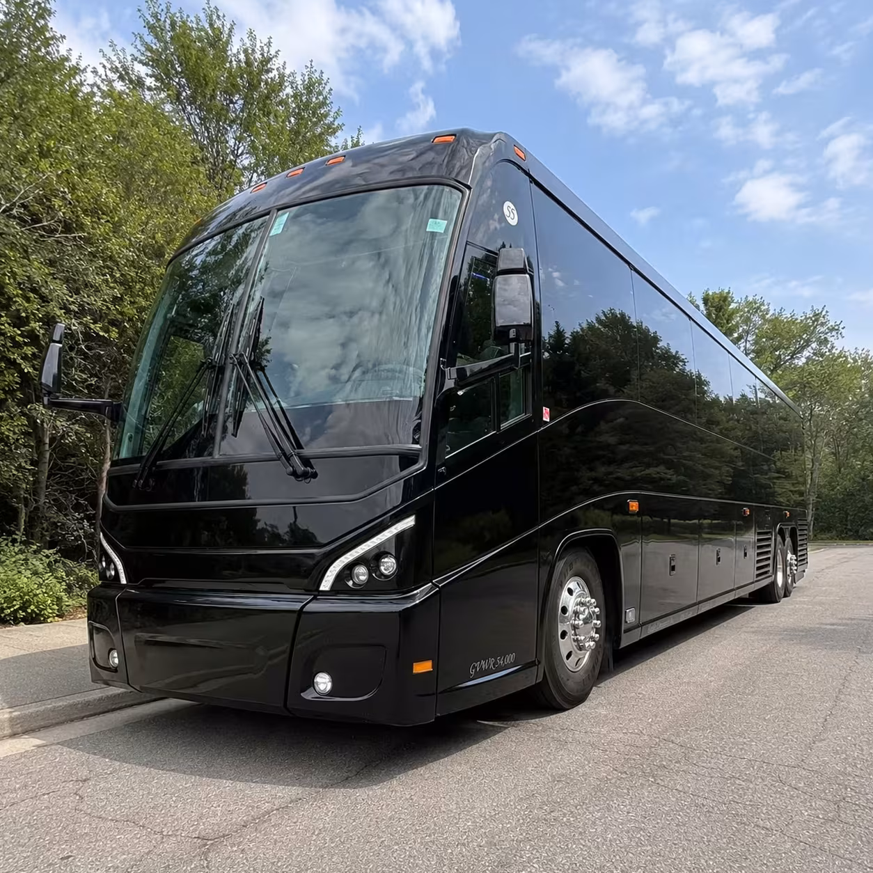 turlock bus rentals for remote lots and the transit center